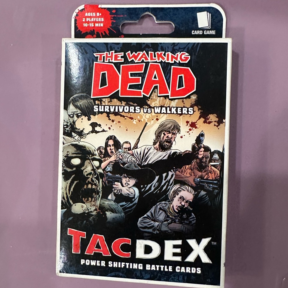 The Walking Dead TacDex Card Game